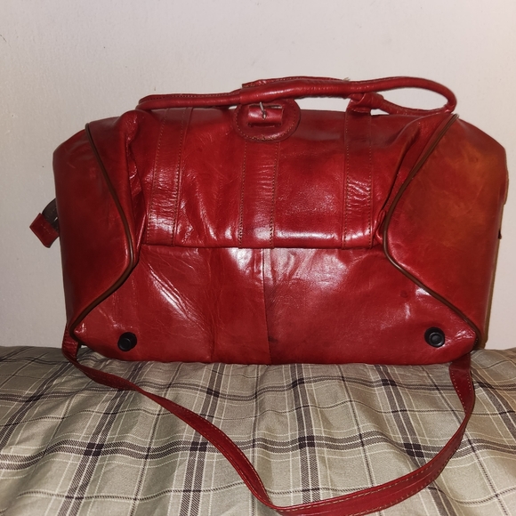 vrai cuir shoulder bag - Picture 2 of 5